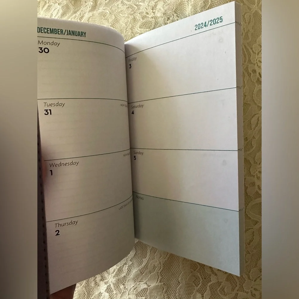 2025 Weekly Pocket Planner Appointment Book (6 1/2 x 4 ) Pay Bills reminder